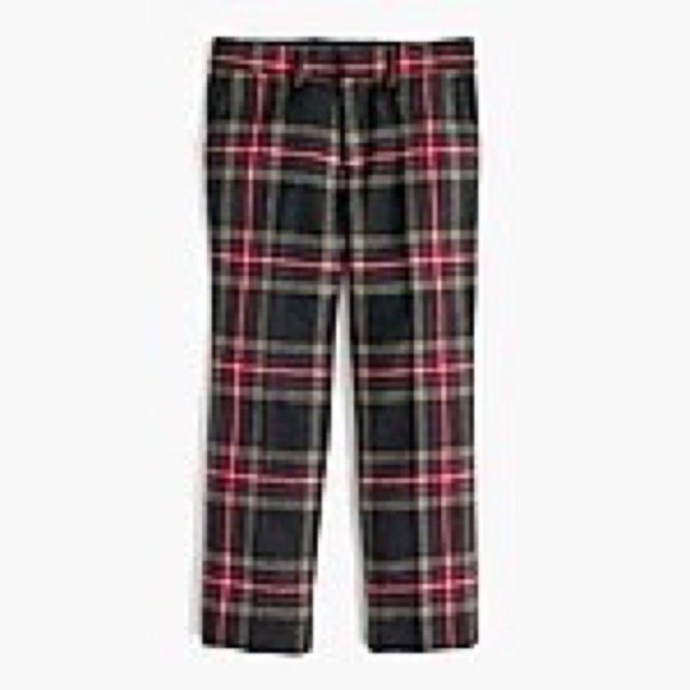 J.Crew Boys Ludlow Stewart Plaid Pant